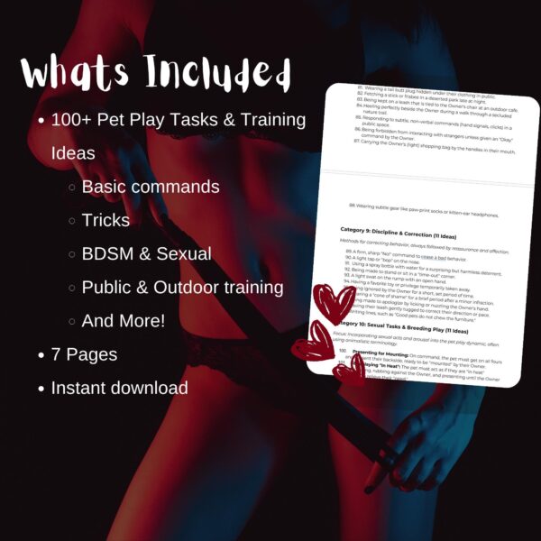 100+ Training Tasks for Owner & Pet | Petplay - Image 2
